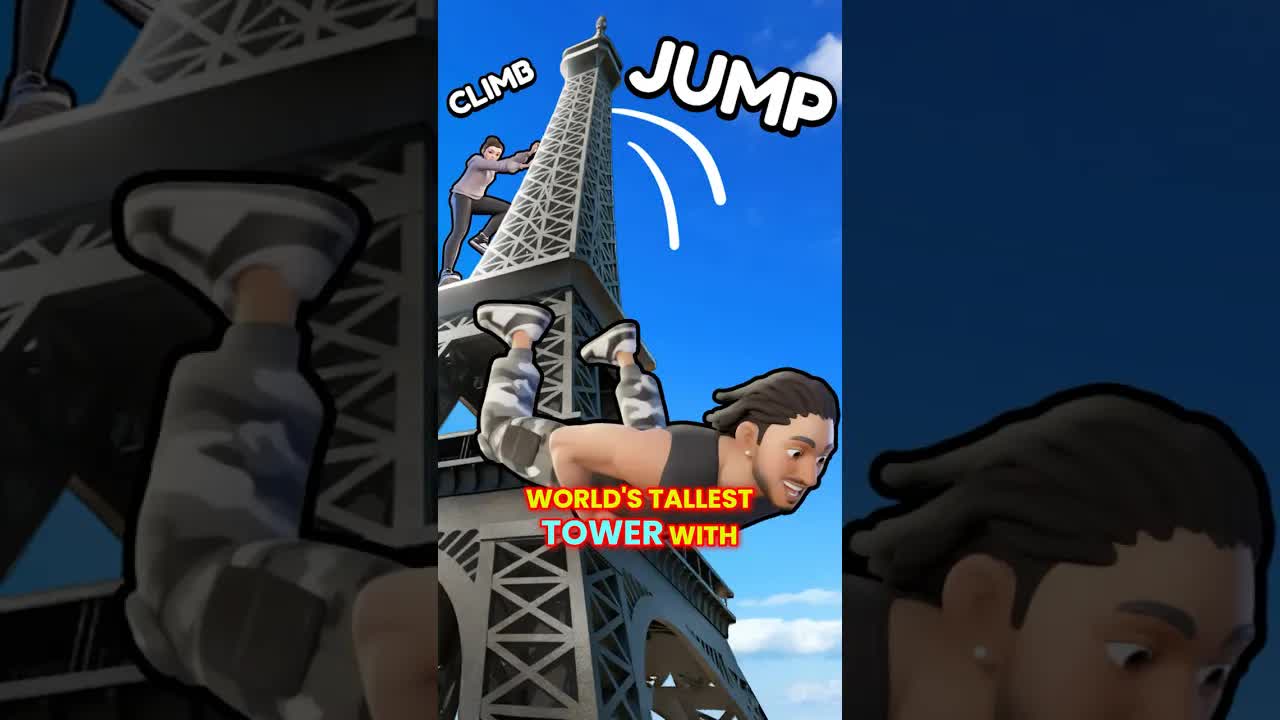 Climb the Worlds Tallest Tower! Epic Tower Climbing Adventure on the Meta Horizon App for FREE