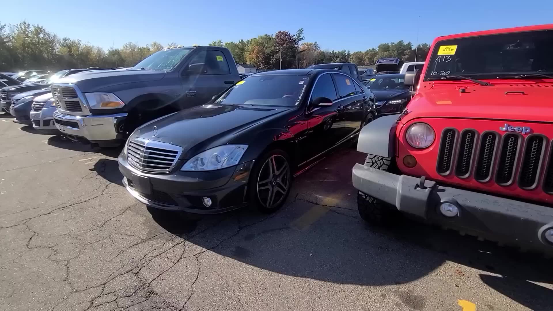 Five hundred plus horsepower twin turbo Mercedes at auction