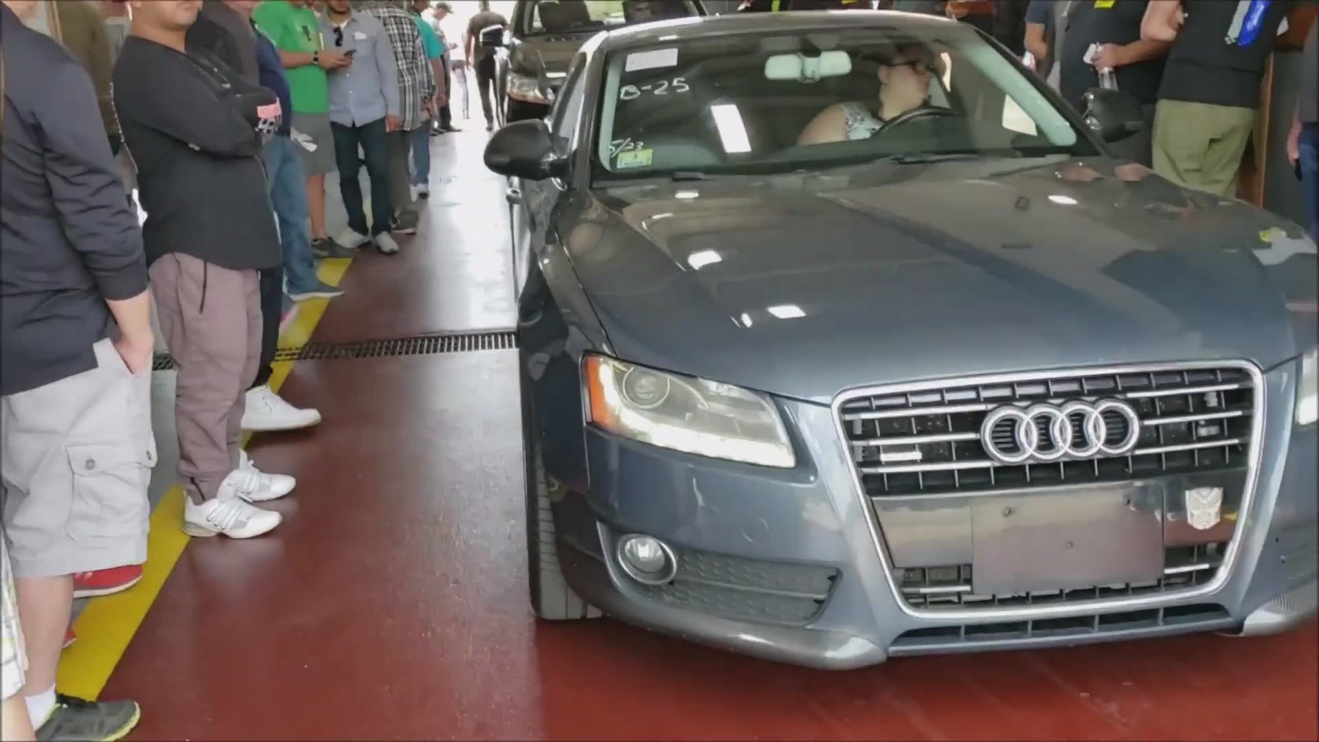 Modified Audi coupe goes through dealer wholesale auction