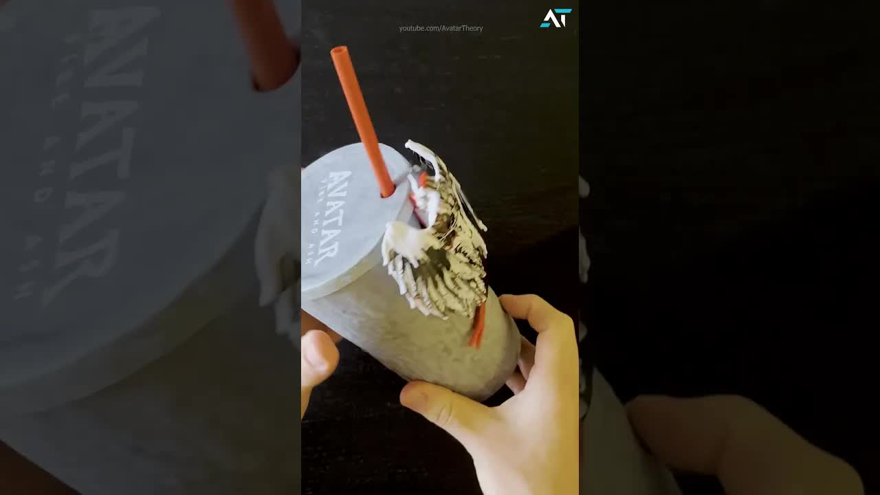 Nightwraith Soda Cup | Avatar Fire and Ash Merch