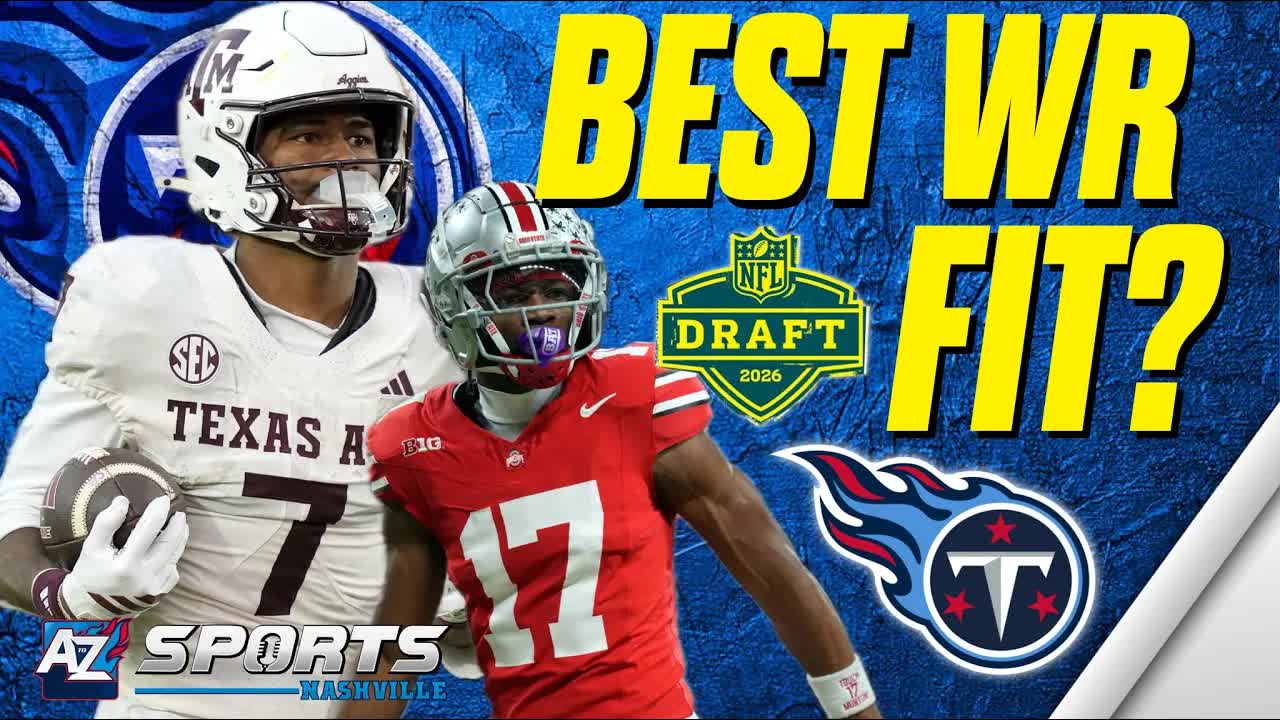 Which type of receiver is the BEST FIT for the Titans in the 2026 NFL draft?