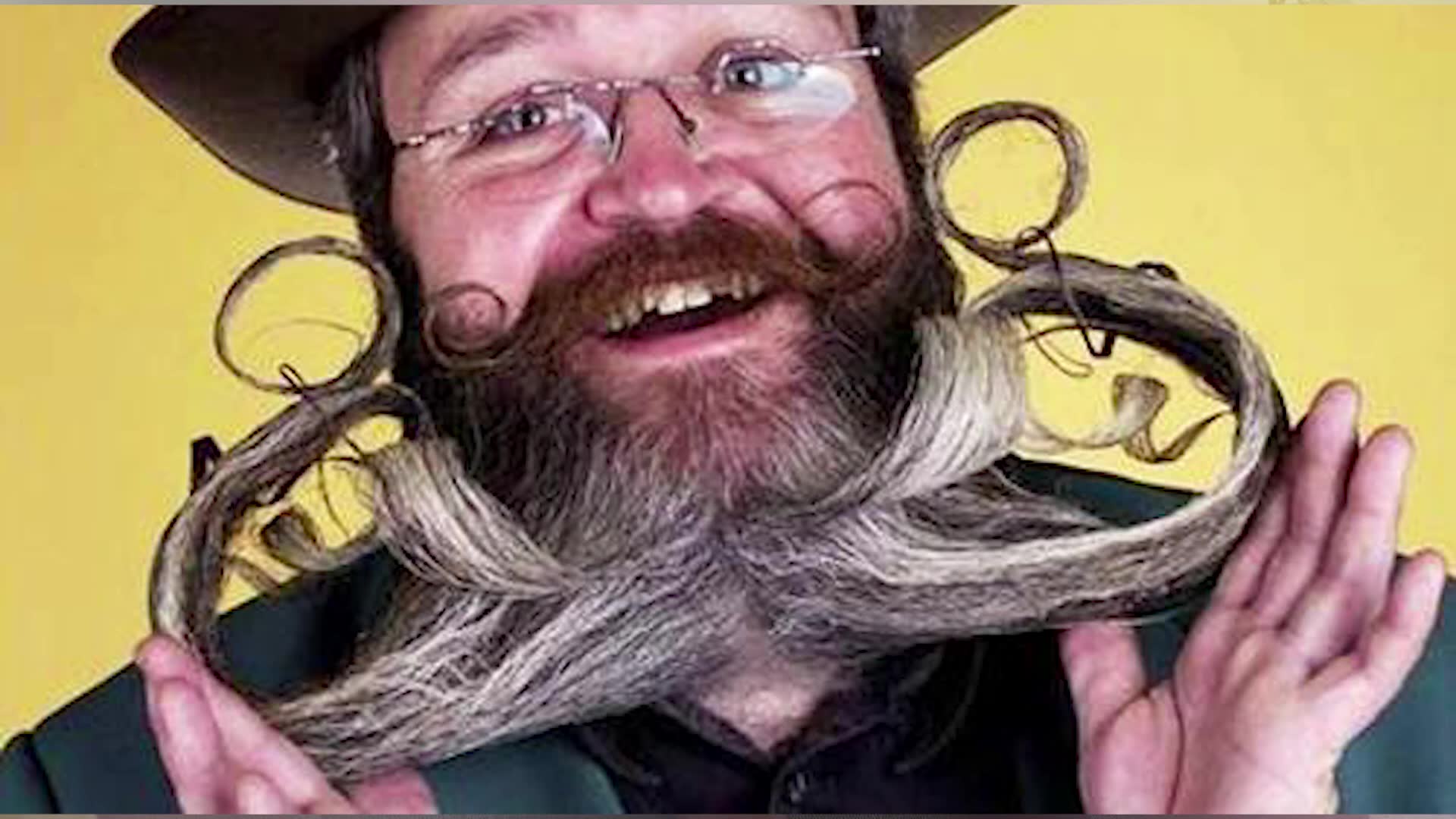 Outrageous facial hair fashions