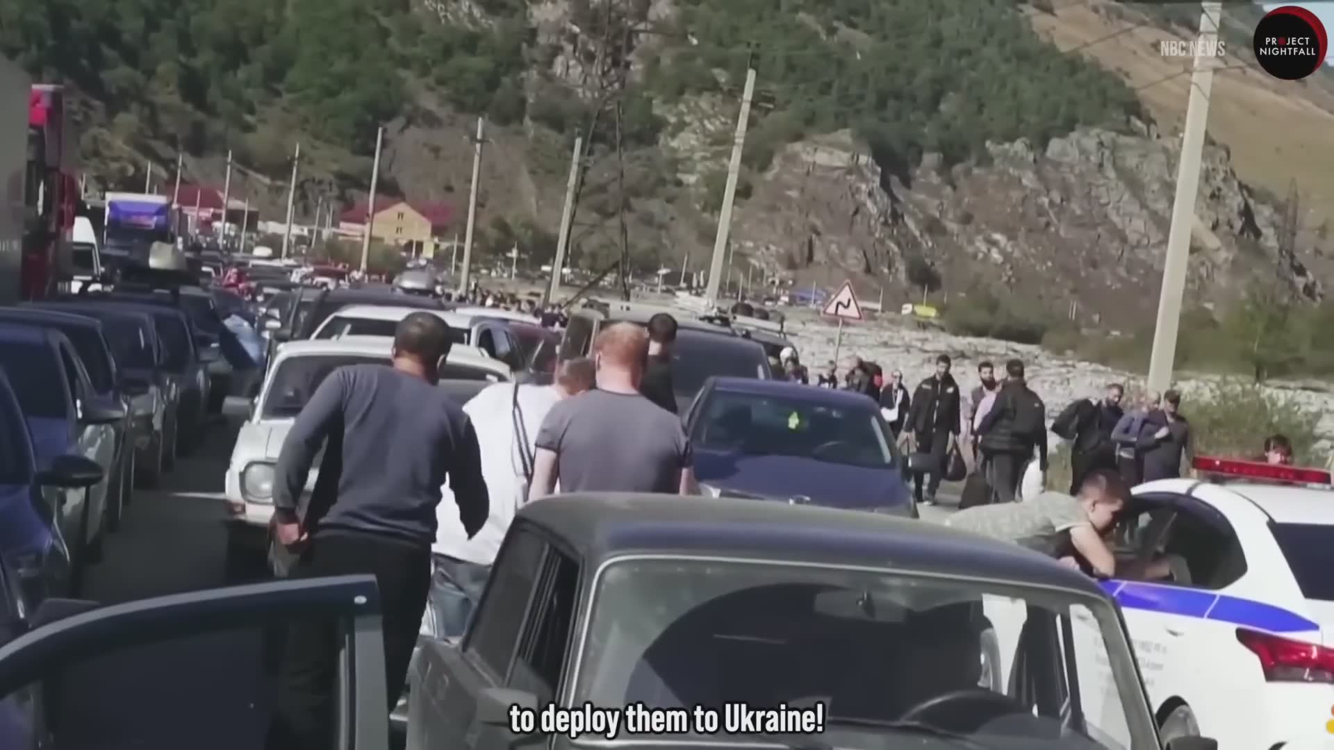 Russians are escaping their country