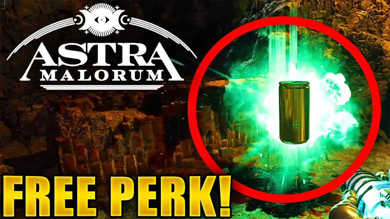 Astra Malorum NEW Free Perk Easter Egg! ALL Free Powerups Locations Easter Egg Guide! (BO7 Zombies)