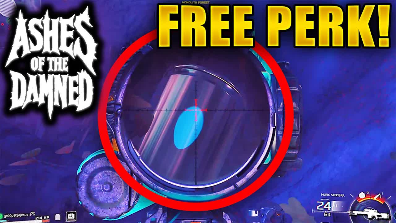 Ashes of the Damned NEW Free Perk Easter Egg! ALL Free Powerups Locations Guide! Black Ops 7 Zombies