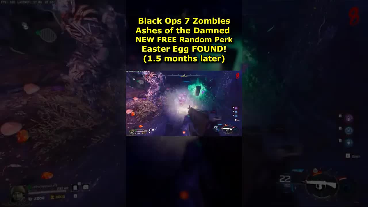 Ashes of the Damned NEW Free Perk Easter Egg! ALL Free Powerups Locations Guide! Black Ops 7 Zombies