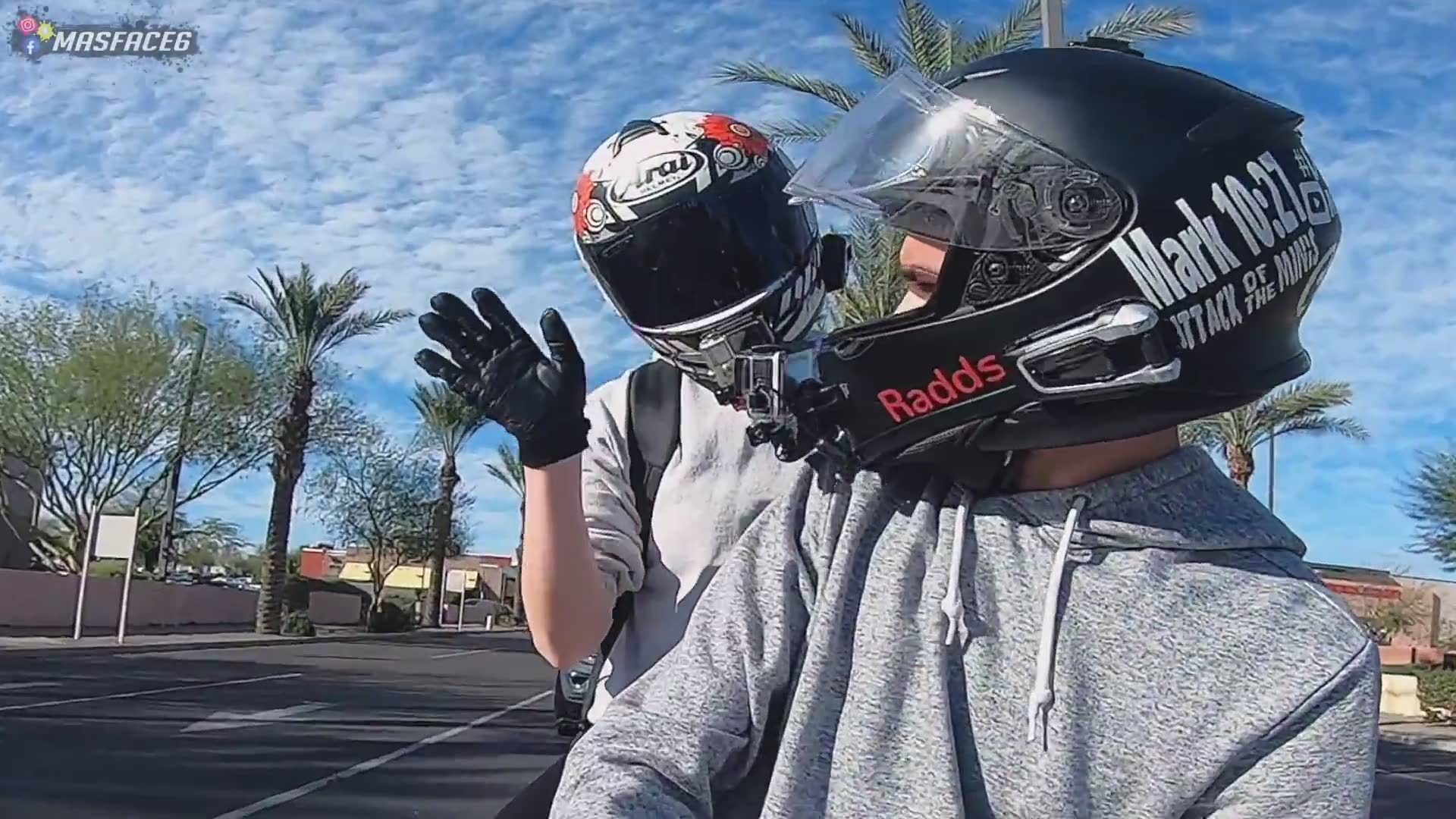 First time passenger experience on high performance motorcycle