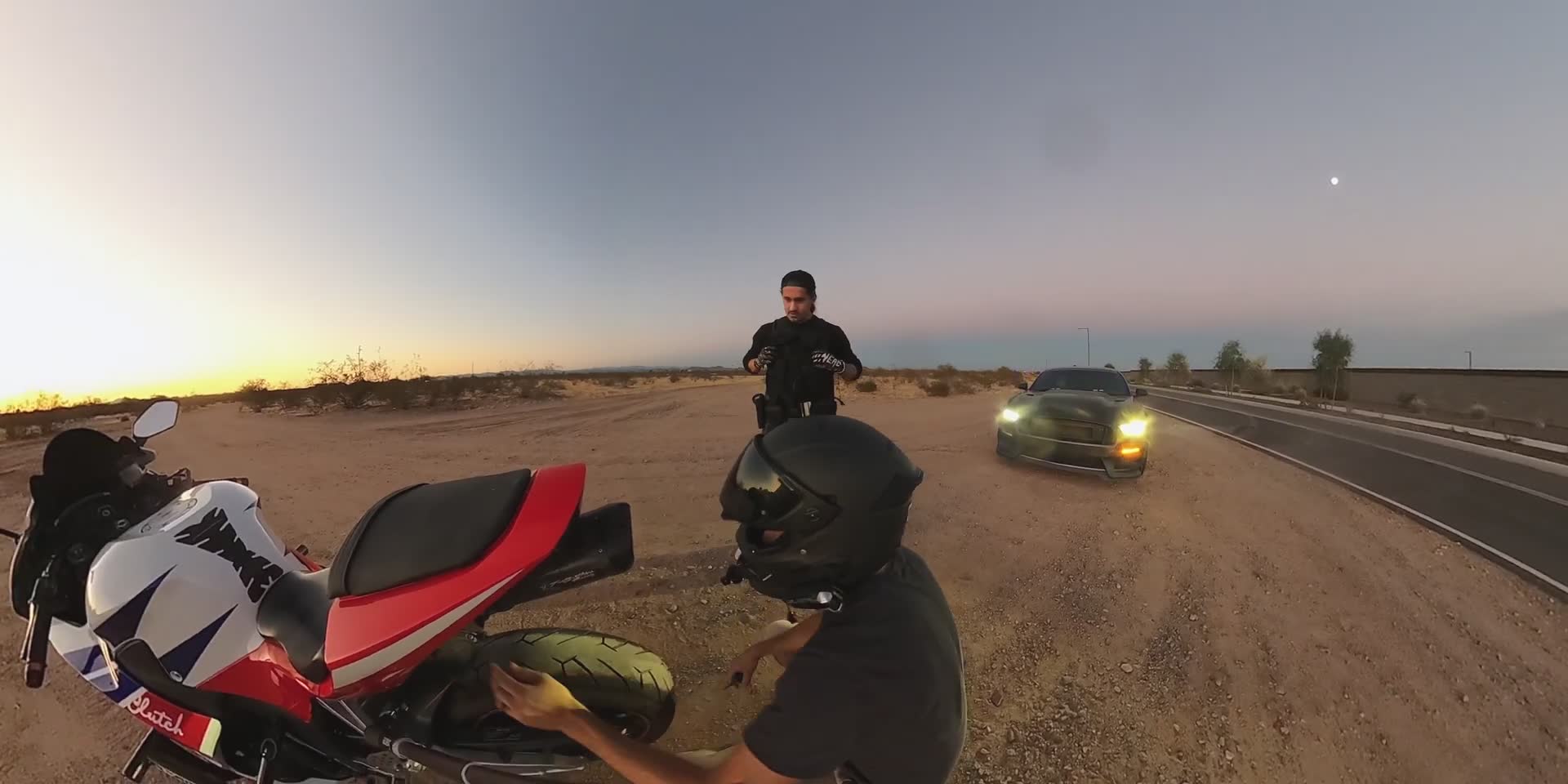 Imposter pretending to be officer attempts theft of rider's keys