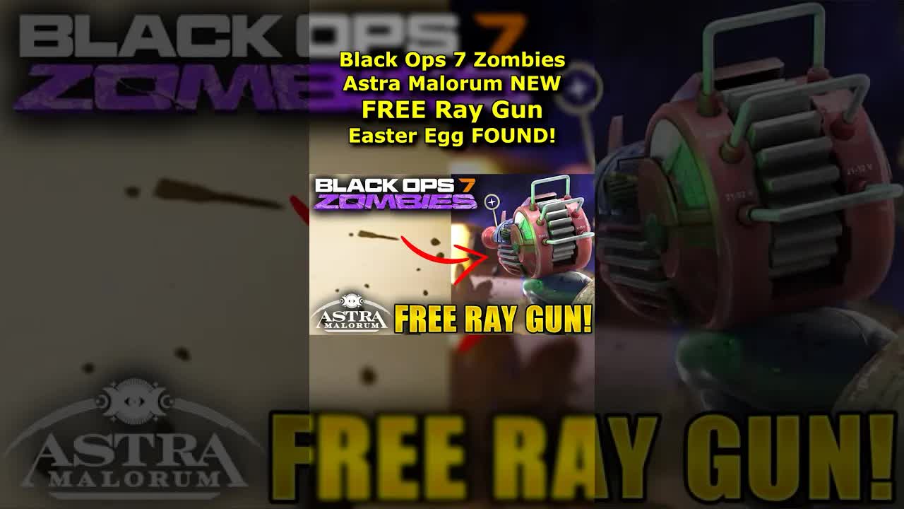 Astra Malorum FREE Ray Gun Rocket Easter Egg Guide! (Black Ops 7 Zombies Zarya Cosmodrome Rocket)