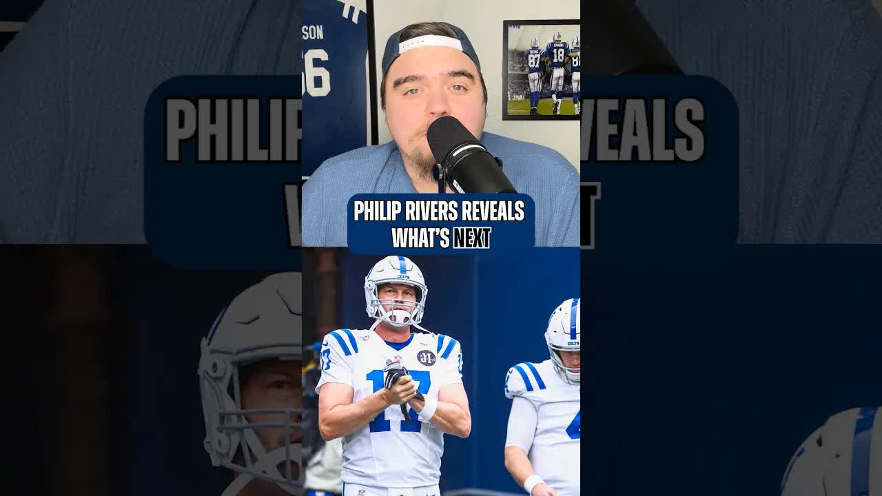 Philip Rivers retires FOR GOOD after one last stint with the #indianapoliscolts