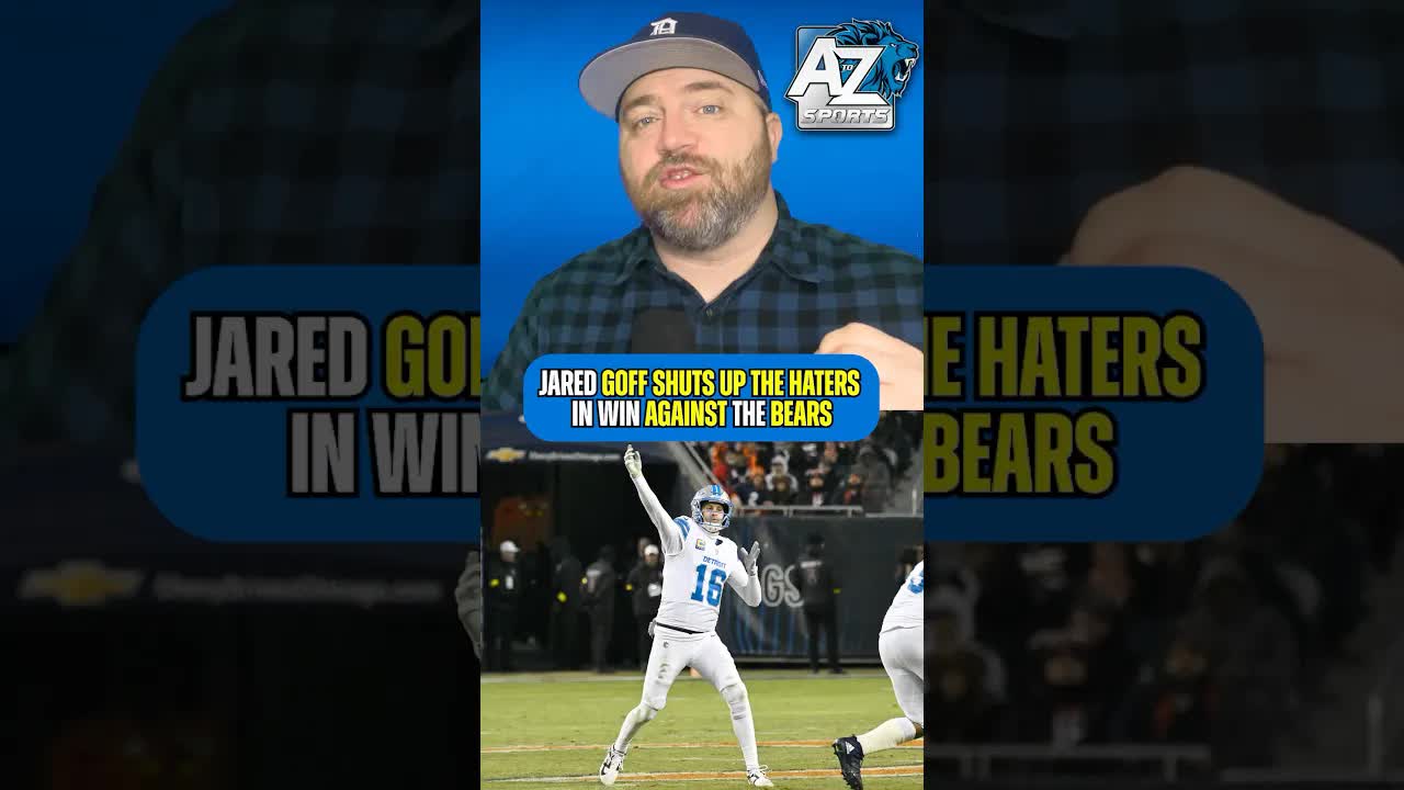 The #Lions get the win and Jared Goff shows off… #detroit #nfl #onepride #week18