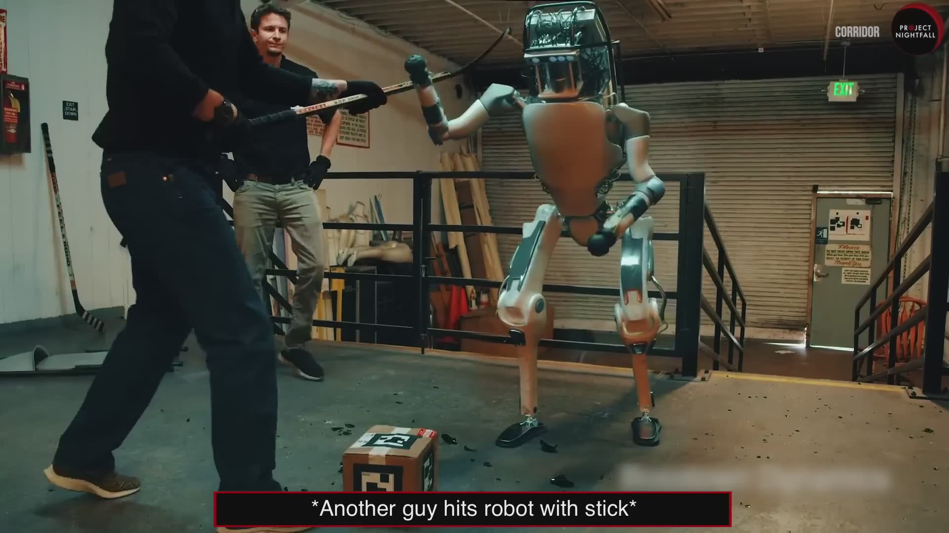 Machine's violent response to abuse raises ethical questions