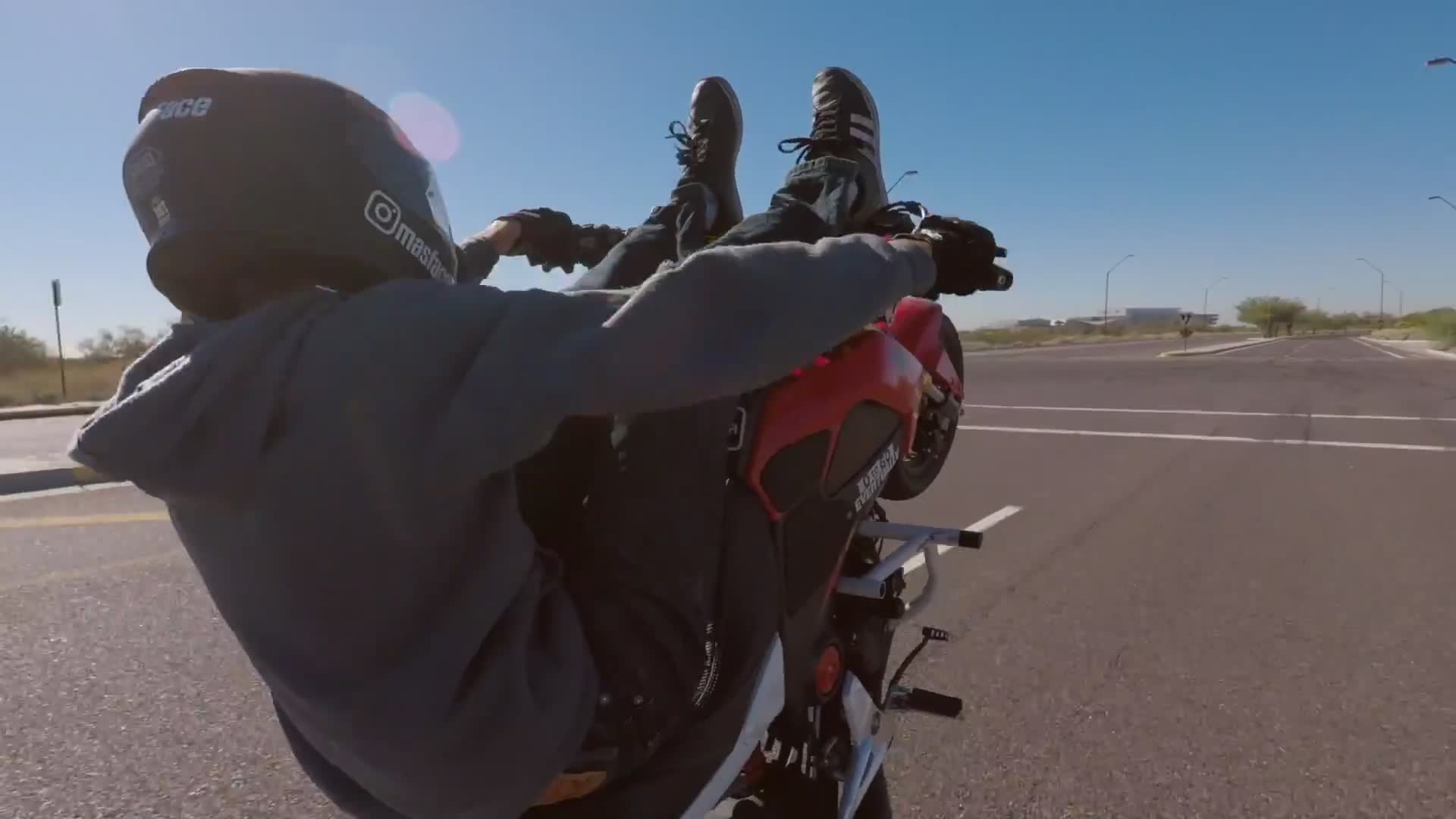 Local rider gathering organized through social channels