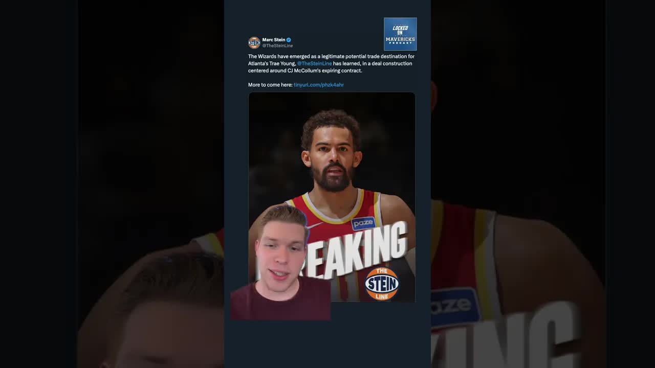 NBA RUMOR: Atlanta Hawks & Washington Wizards dealing Trae Young could open up Anthony Davis Trade