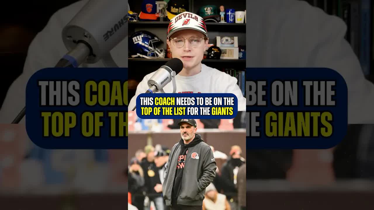 Stefanski has exactly what the #Giants need in their next HC. #newyorkgiants #clevelandbrowns #nfl