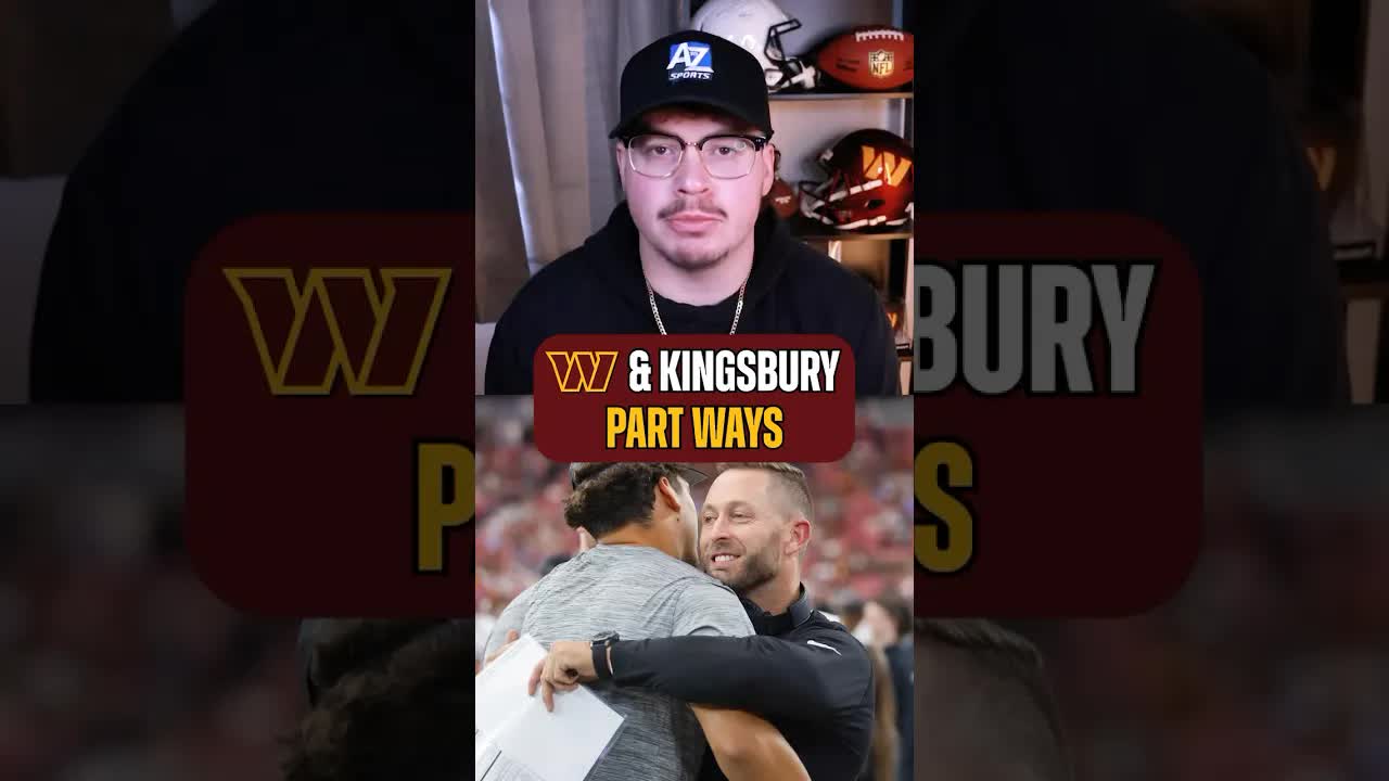 The #Commanders chaotic offseason begins. #washingtoncommanders #atozsports #kliffkingsbury #nfl
