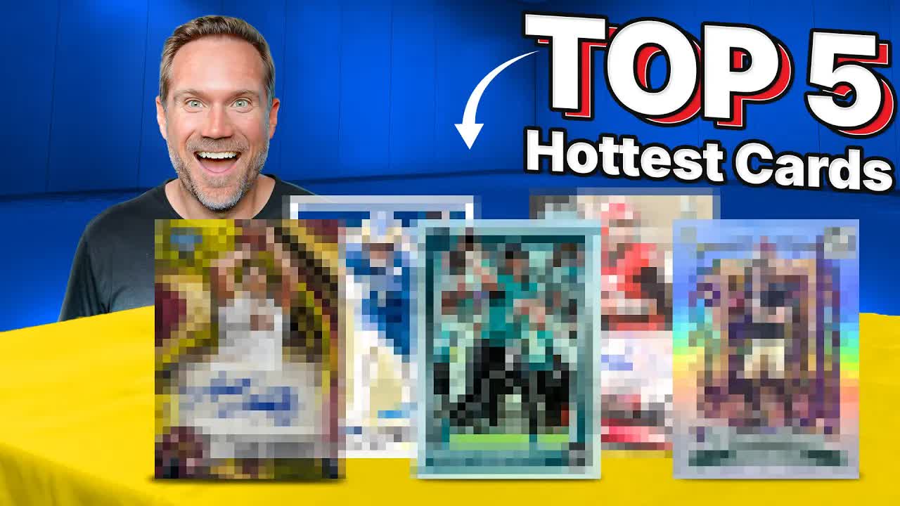 TOP 5 HOTTEST SPORTS CARDS!