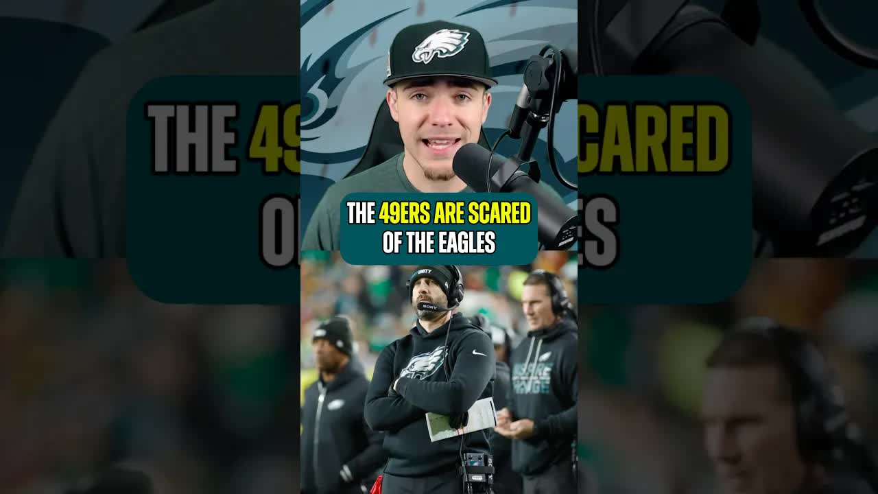 The 49ers ADMITTED They Are SCARED Of The Eagles! 👀#philadelphiaeagles #nfl