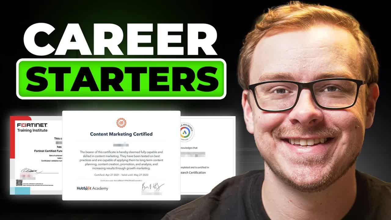 5 Free Certifications to Kickstart Your Career Immediately
