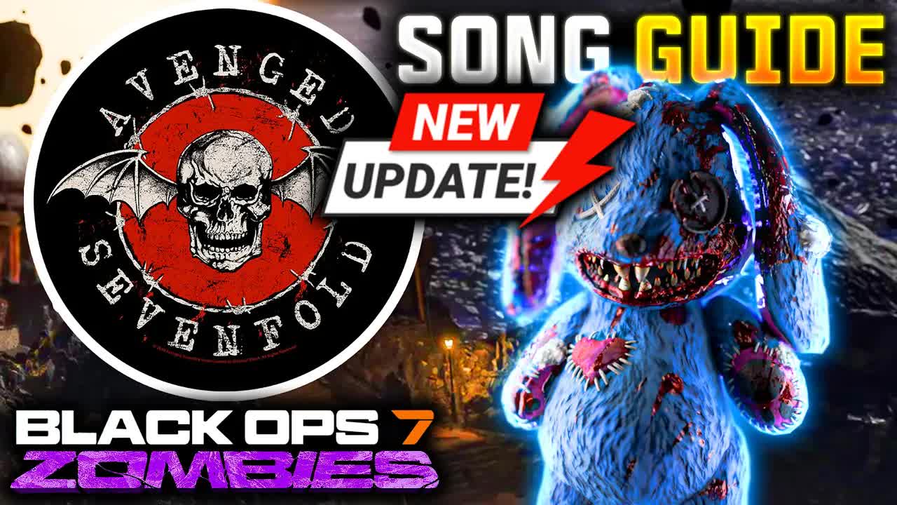 Astra Malorum Easter Egg Song UPDATED Guide! Magic ft Avenged Sevenfold! Black Ops 7 Zombies EE Song