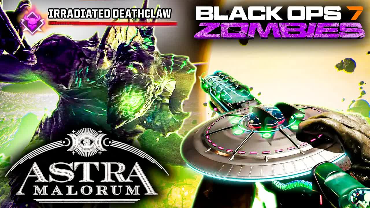 HOW TO KILL THE IRRADIATED DEATHCLAW ON ASTRA MALORUM - Black Ops 7 Project RADS Fallout Zombie Mode