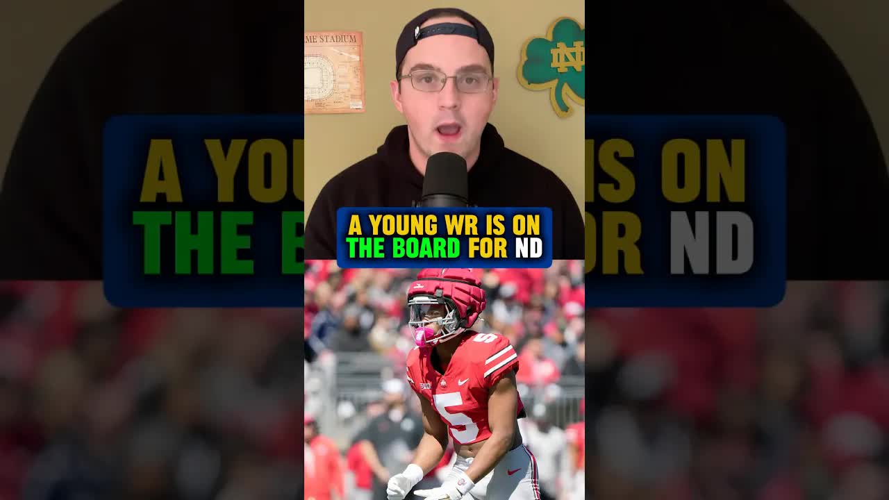 Graham could be a key addition to the #Irish young core 💪 #NotreDame #football #edit #shorts