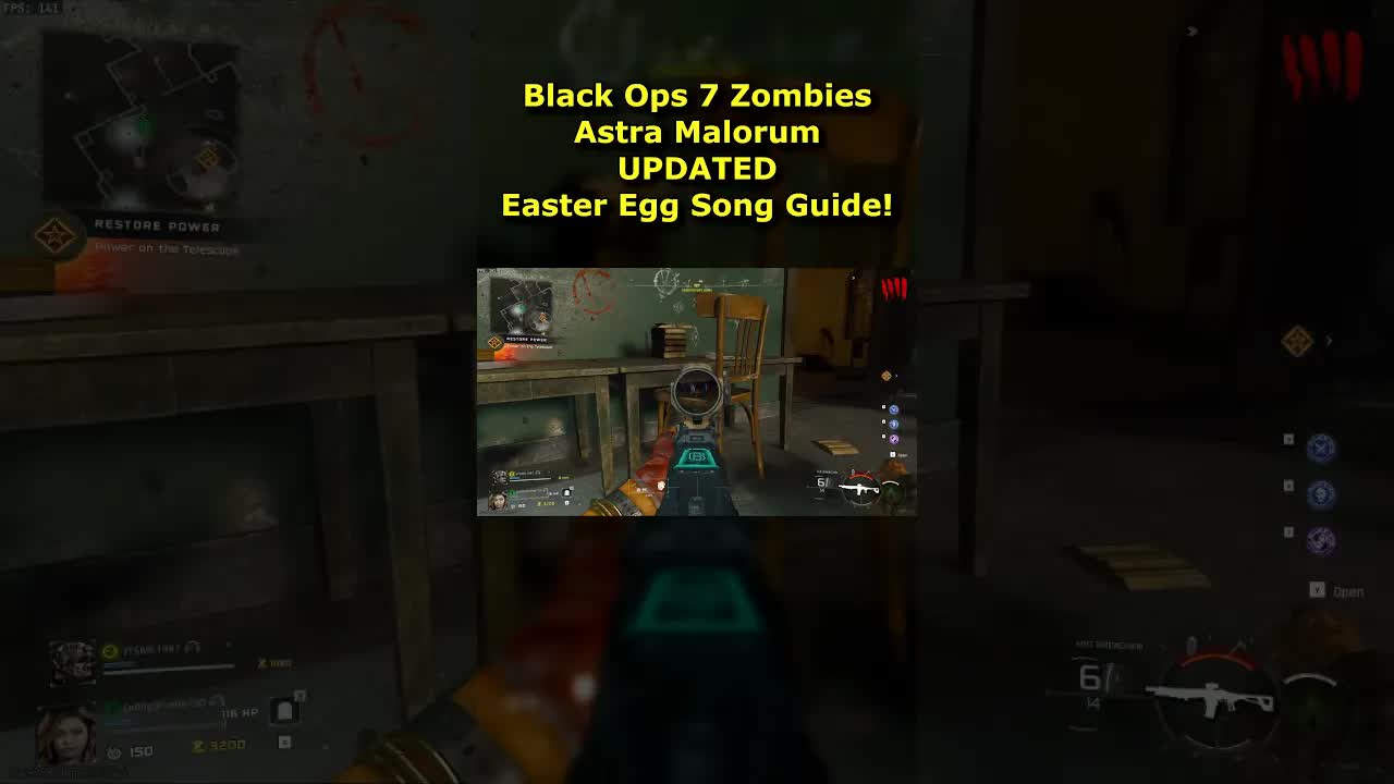 Astra Malorum Easter Egg Song UPDATED Guide! Magic ft Avenged Sevenfold! Black Ops 7 Zombies EE Song