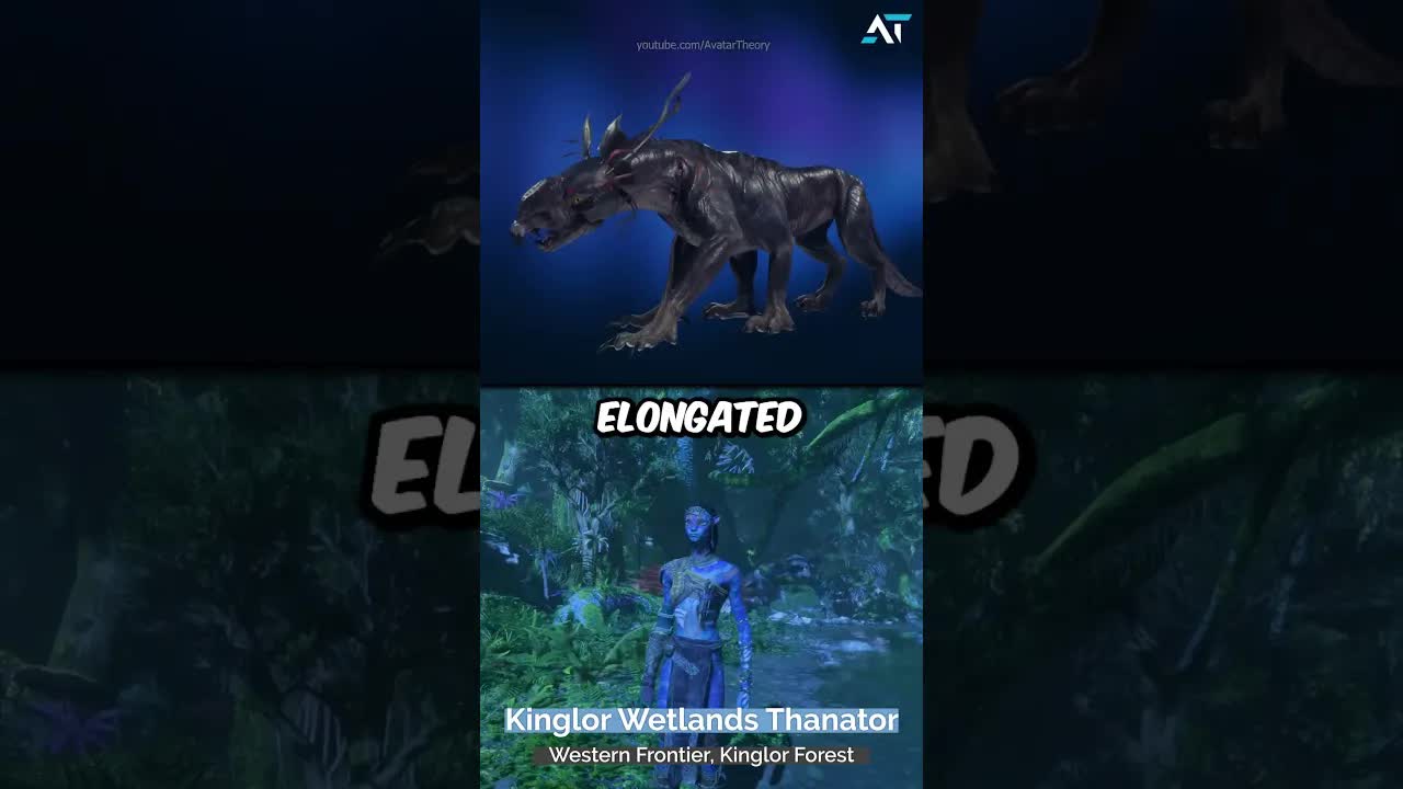 Kinglor Wetlands Thanator | Avatar Lore - Shorts