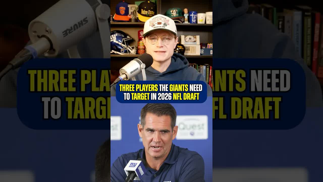The #Giants can look to one school for their 2026 draft needs. #ohiostate #nfldraft #atozsports #nfl