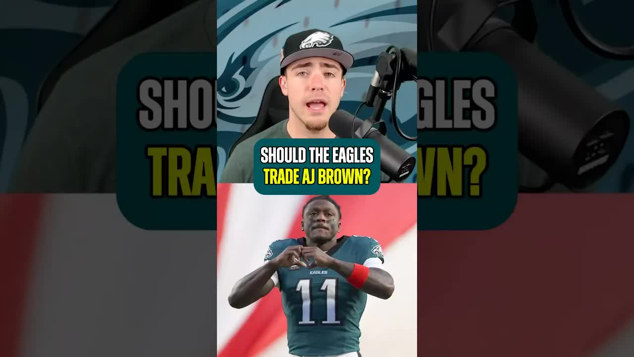 Should The Eagles TRADE AJ Brown After Wild Card Loss? 👀 #philadelphiaeagles #eaglesnews #nfl