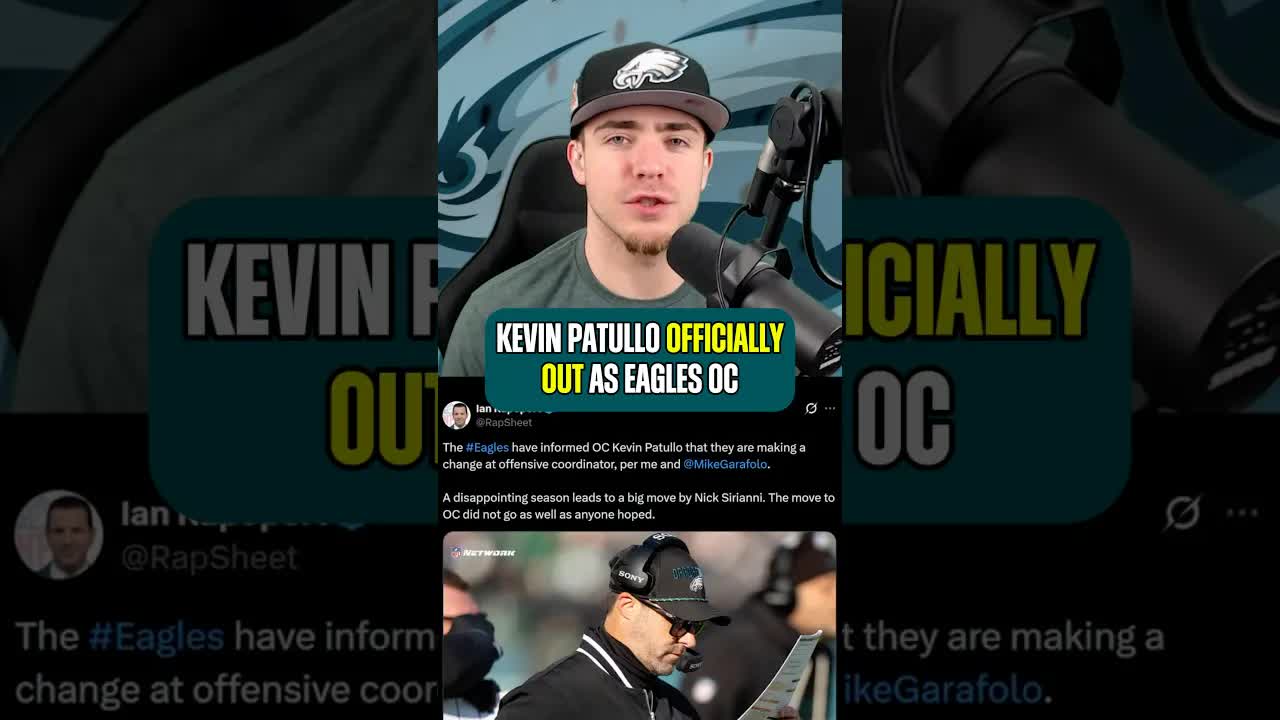 The #Eagles FIRE Kevin Patullo After One Season As Offensive Coordinator! #philadelphiaeagles #nfl