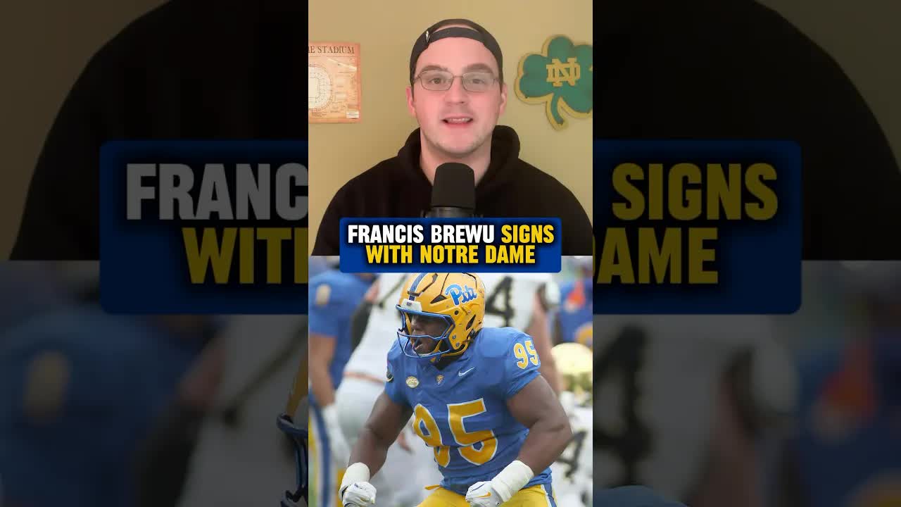 The #Irish keep building up a key position in the portal 💪 #NotreDame #football #edit #shorts