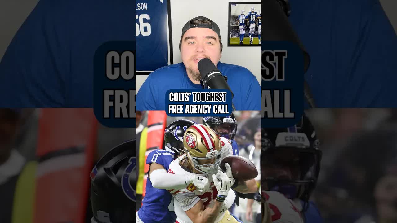 This is the #Colts TOUGHEST DECISION when it comes to their own free agents this offseason