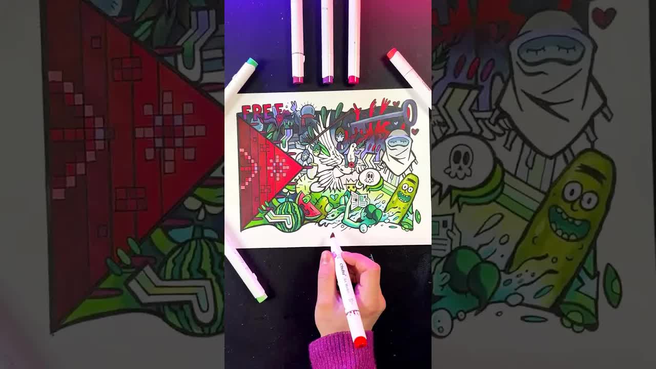 I Draw 100 Countries in 100 days | Ep.25