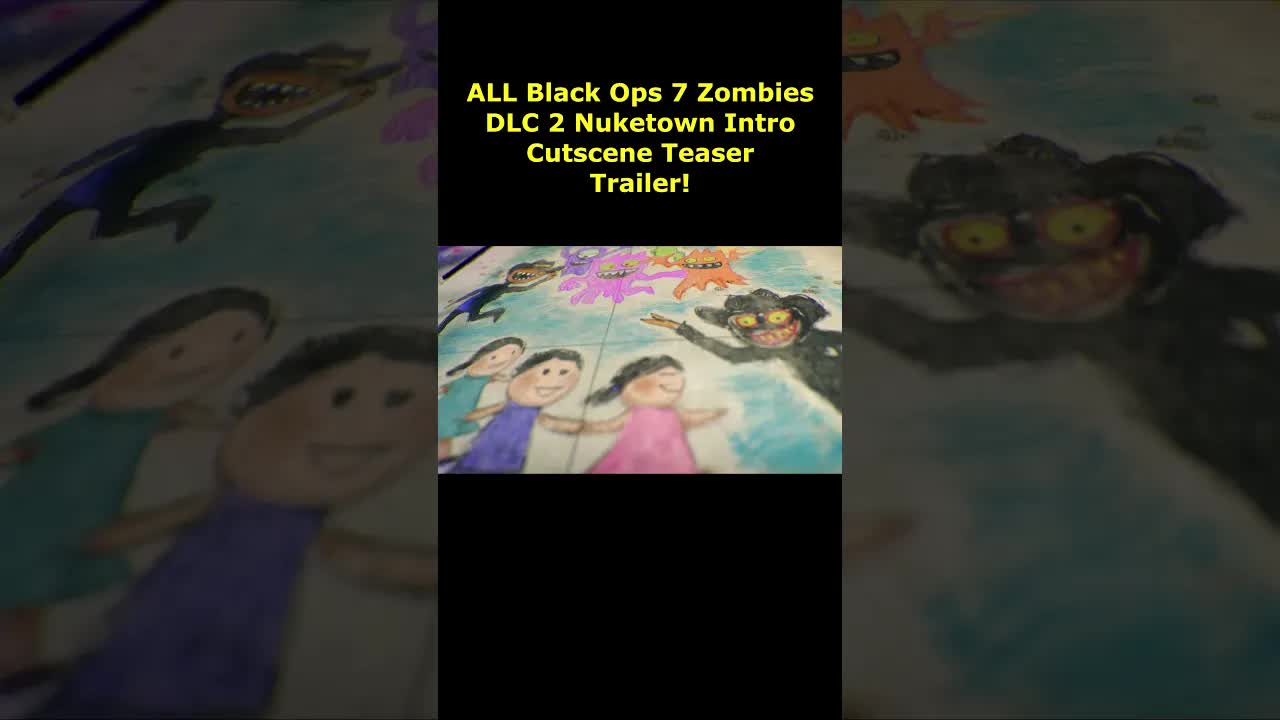 Black Ops 7 Zombies DLC 2 Dr Monty's House Intro Cutscene Teaser Trailer! Nuketown BO7 Zombies DLC 2
