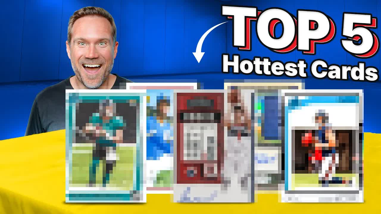 TOP 5 HOTTEST SPORTS CARDS!