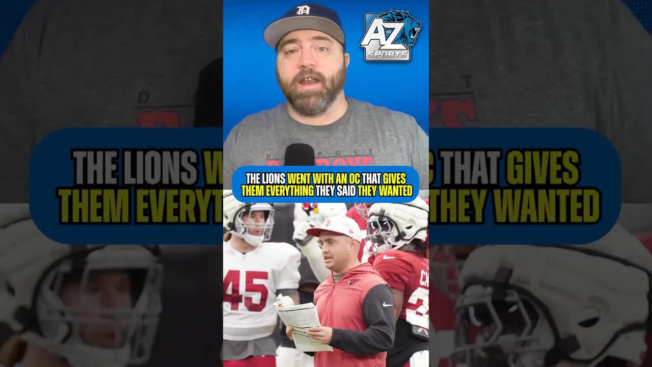 The #Lions have their new offensive coordinator… #detroit #nfl #onepride