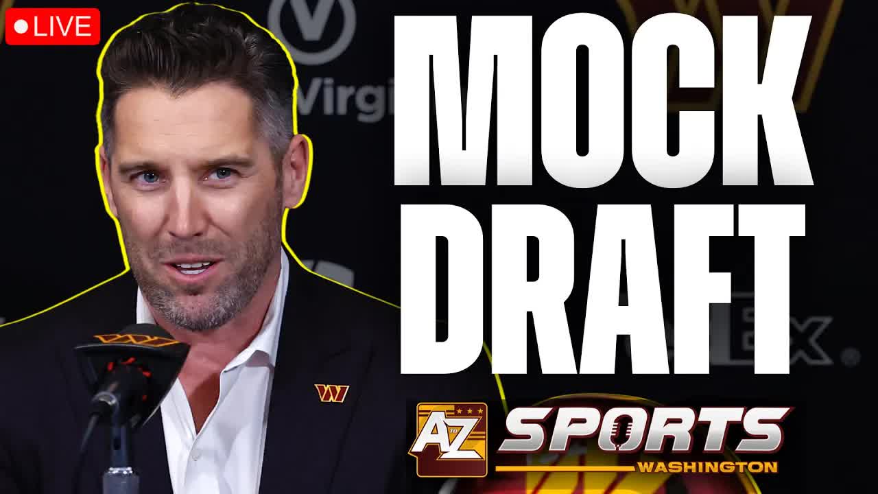 Commanders 7-Round 2026 NFL Mock Draft episode artwork
