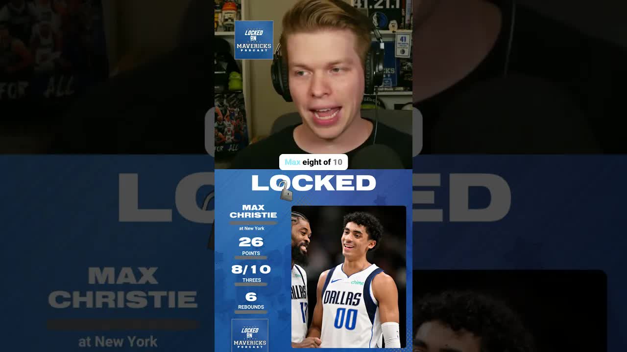 Max Christie shines with stellar performance in Dallas Mavericks win vs New York Knicks