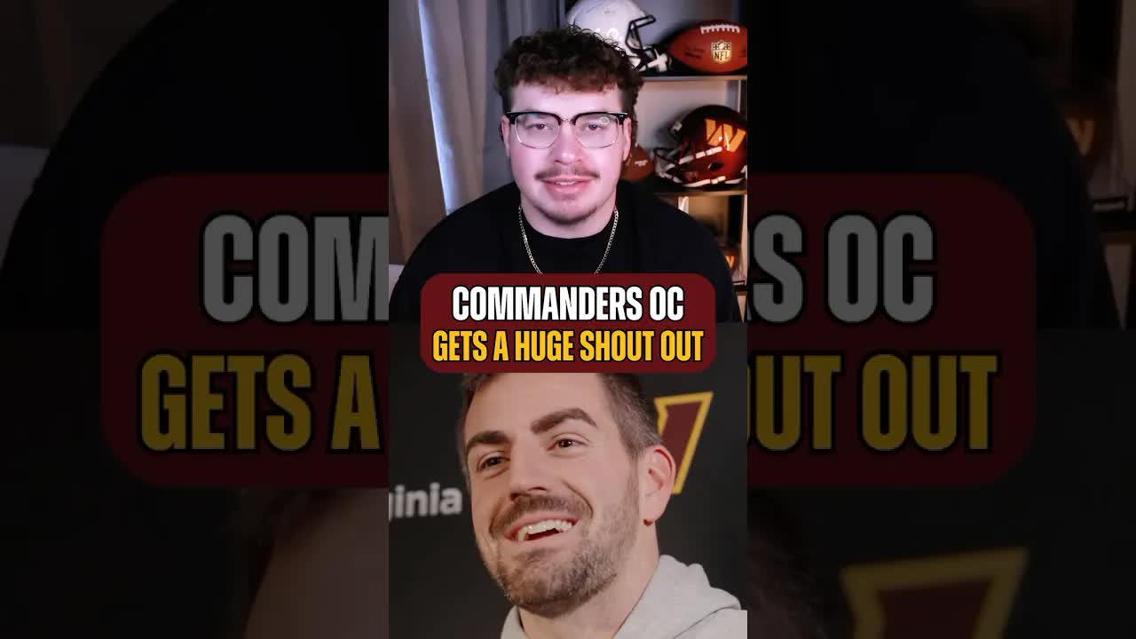 The #Commanders have reason to be excited about their new OC. #washingtoncommanders #atozsports #nfl