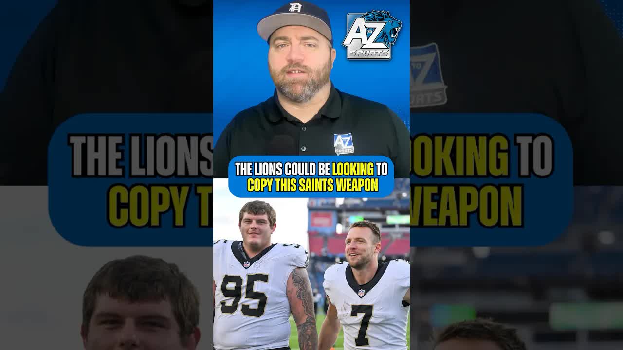The #Lions could be dangerous with a trick like this up their sleeve... #detroit #nflnews #onepride