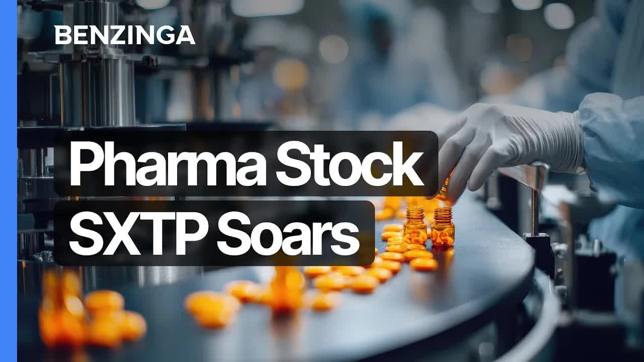 SXTP Stock Surges on Malaria Drug Partnership News