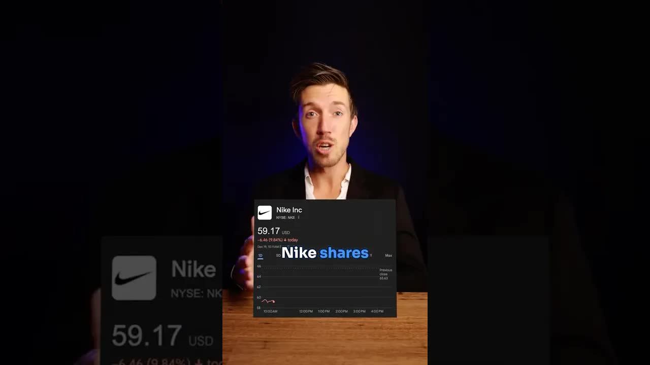 Nike Stock Plummets - Here’s Why