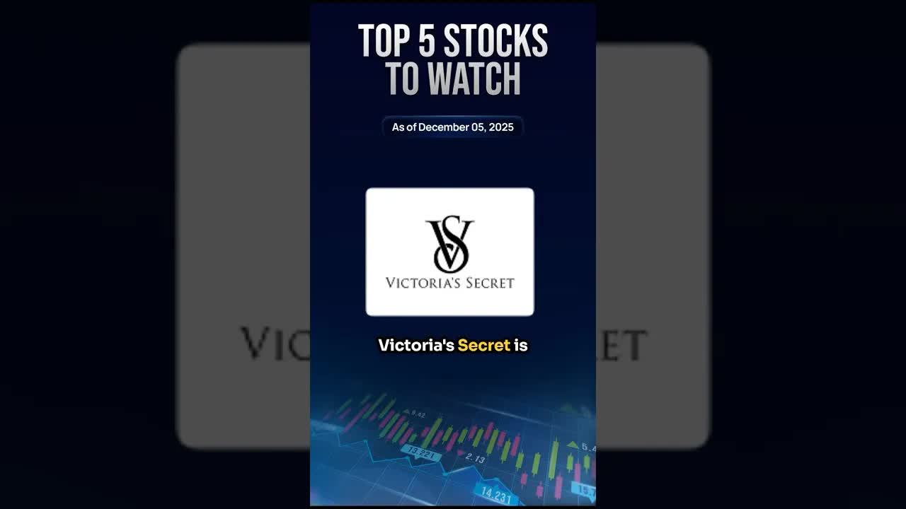 Top 5 Stocks To Watch December 5th