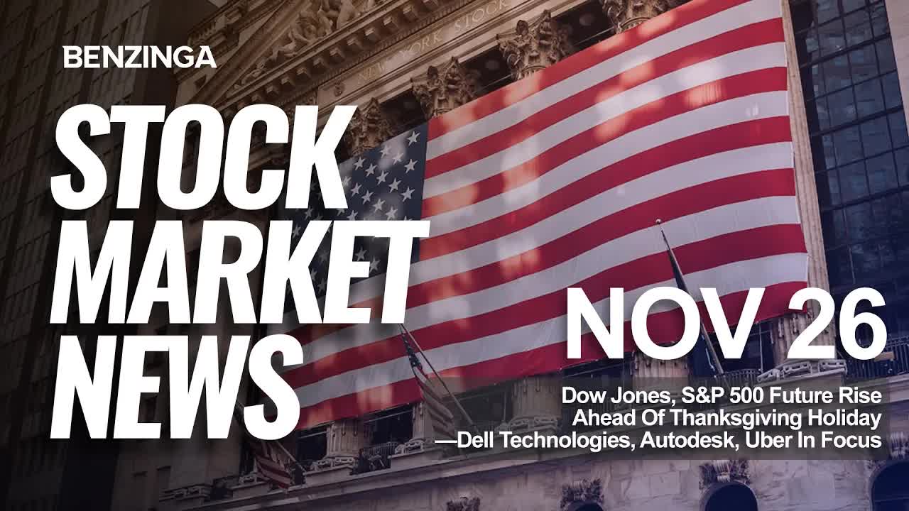 Stock Market News Today | Futures Rise Ahead Of Thanksgiving Holiday | Nov 26, 2025