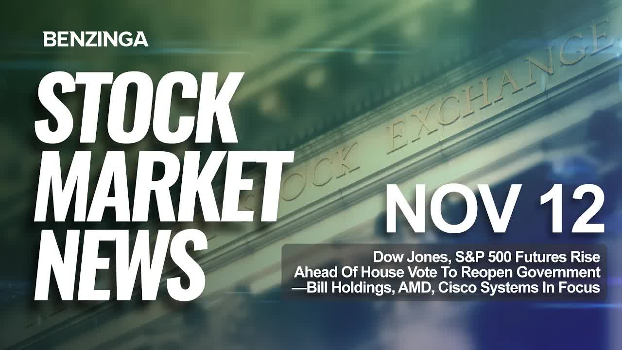 Stock Market News Today | Bill, AMD, Cisco Systems In Focus | Nov 12, 2025