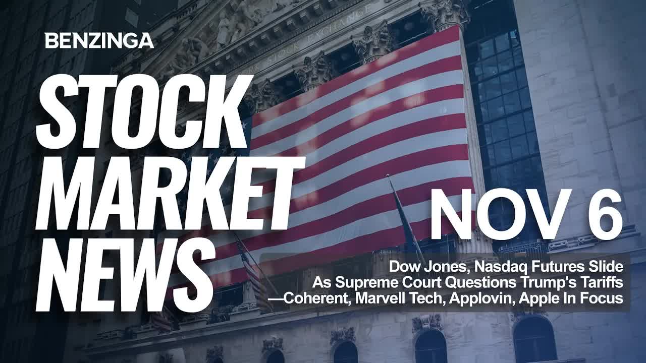 Stock Market News Today | Apple, Applovin, Qualcomm In Focus | Nov 6, 2025