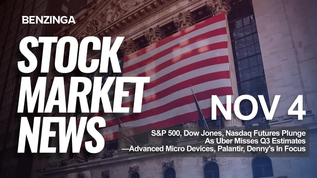Stock Market News Today | Uber, AMD, Denny's In Focus | Nov 4, 2025