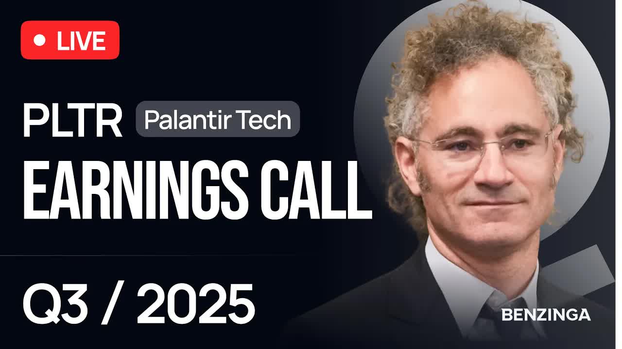 Palantir Q3 Earnings Call 2025 | $PLTR | 🔴 WATCH LIVE