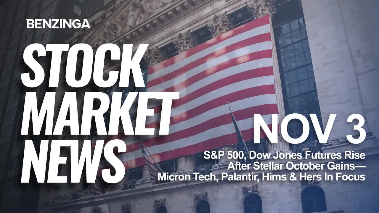 Stock Market News Today | PLTR, HIMS In Focus | Nov 3, 2025